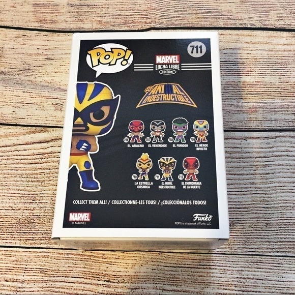 NWT Marvel Collector's Corp Funko Pop Wolverine El Animal Indestructible #711 - Picture 3 of 6